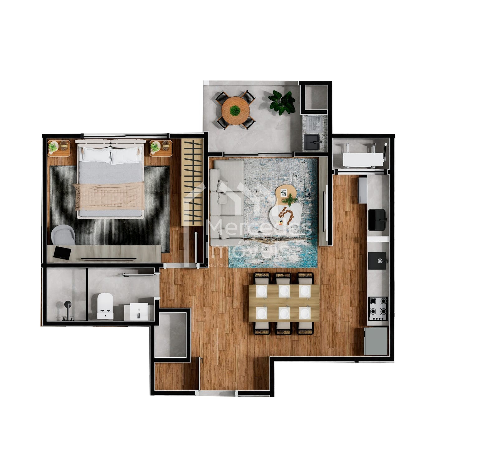 Foto 32 de Lançamento 1 dorm à venda · Centro, Itajaí · PARAMOUNT 116 · 44 m² · AP1620