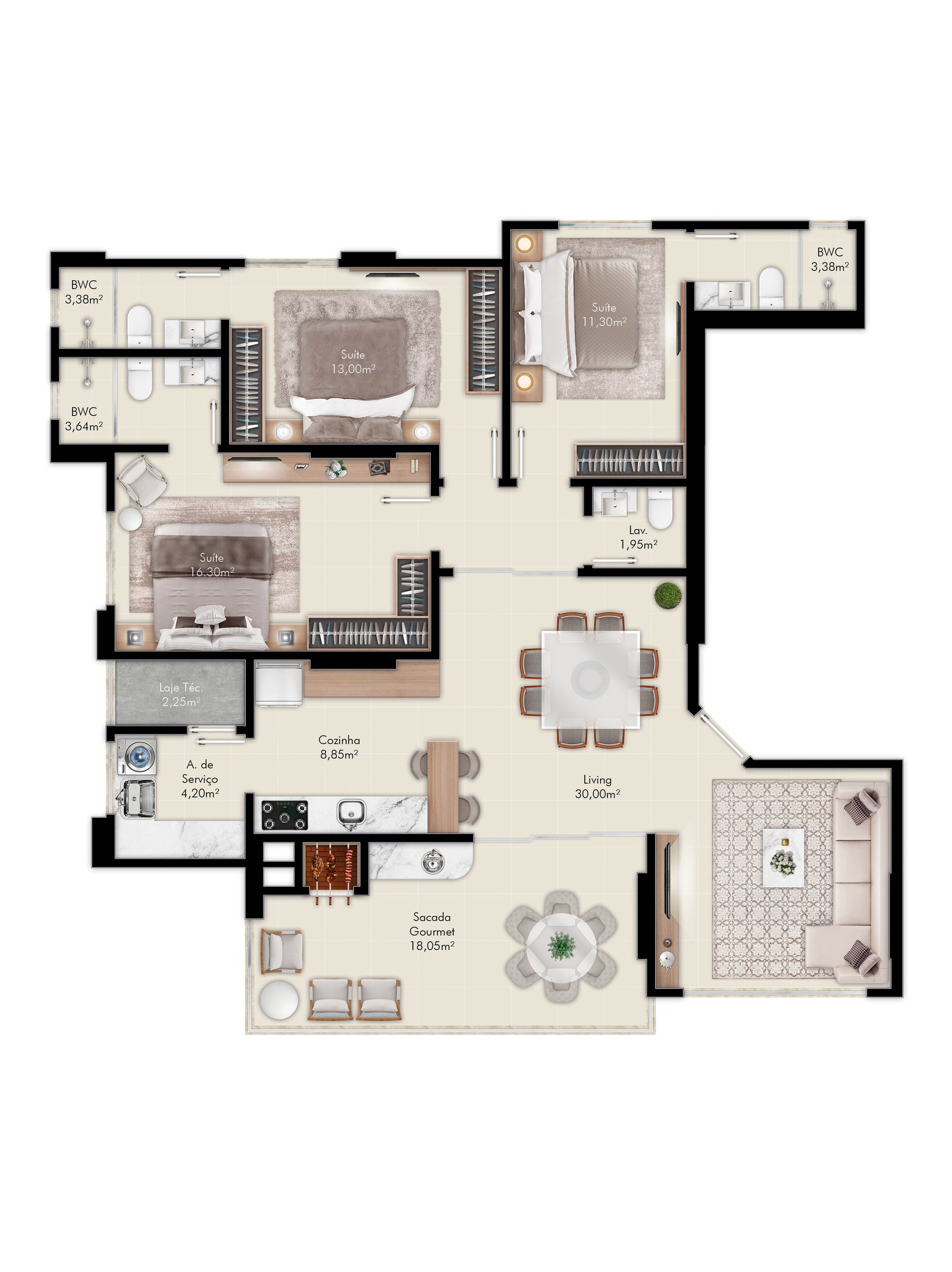 Planta 4 de Greta Palace Residence