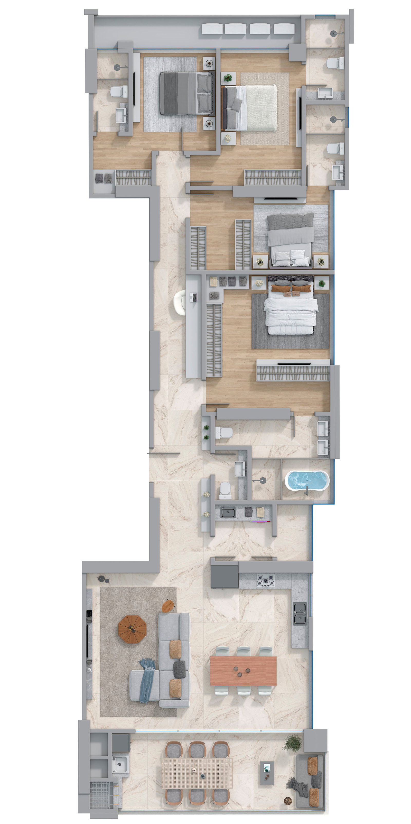 Planta 14 de Legacy Vertical Home