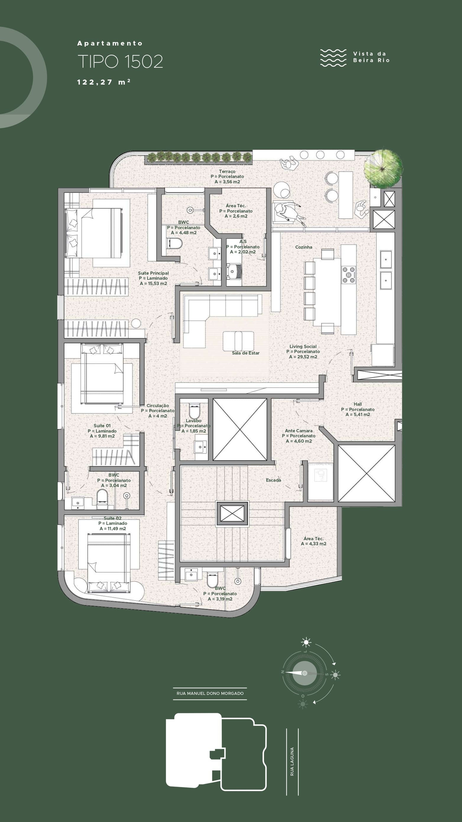 Planta 19 de Laguna 182