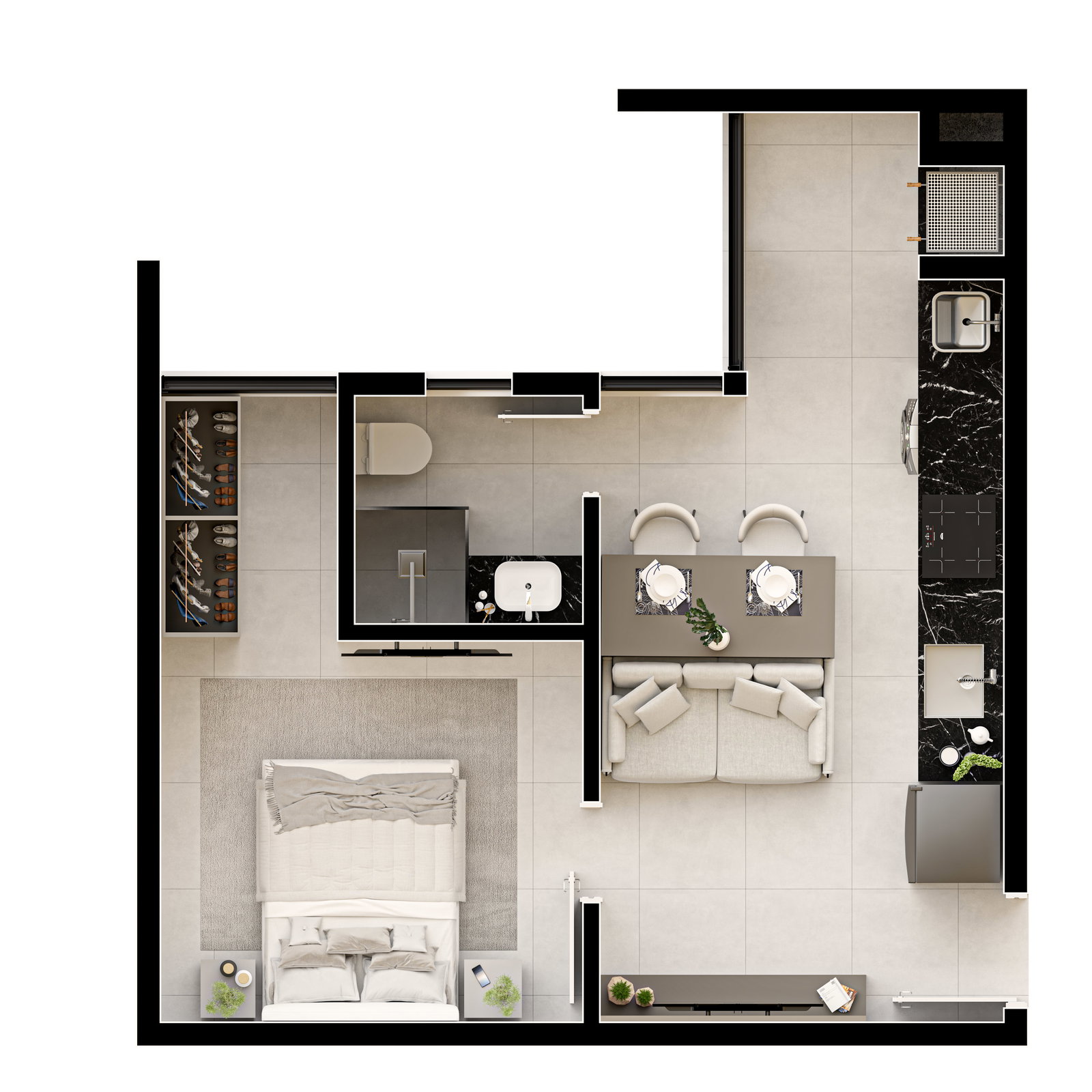 Planta 2 de Residencial Park Residence