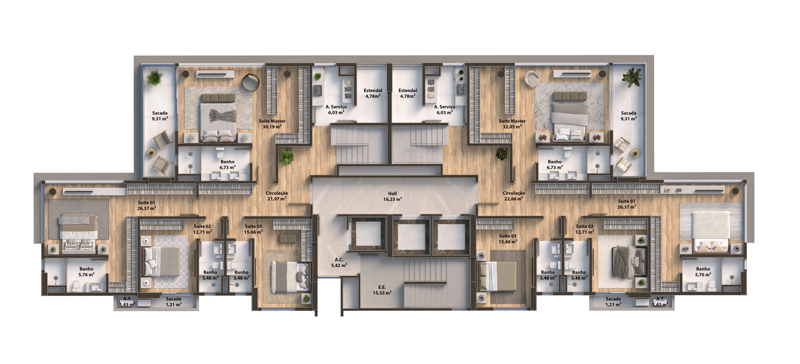 Planta 6 de Surya