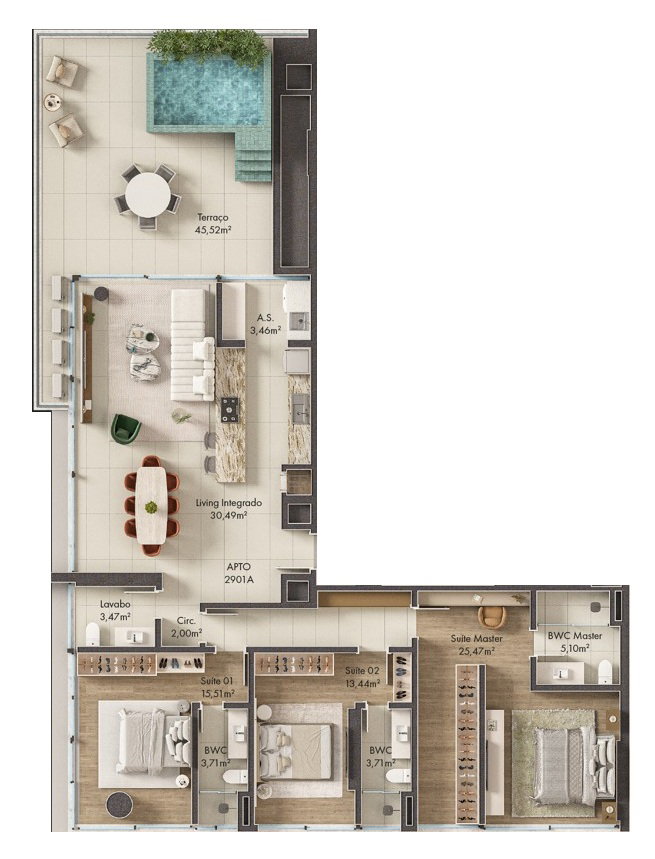 Planta 12 de Vitta 27