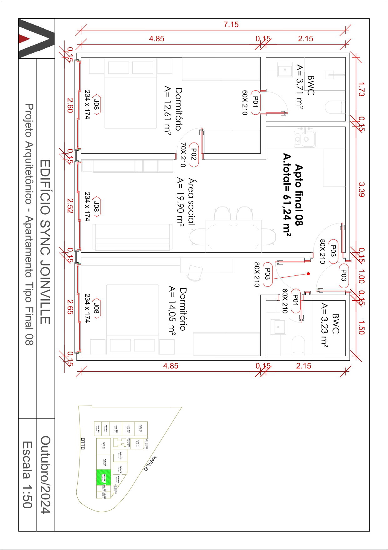 Planta 8 de Sync Joinville