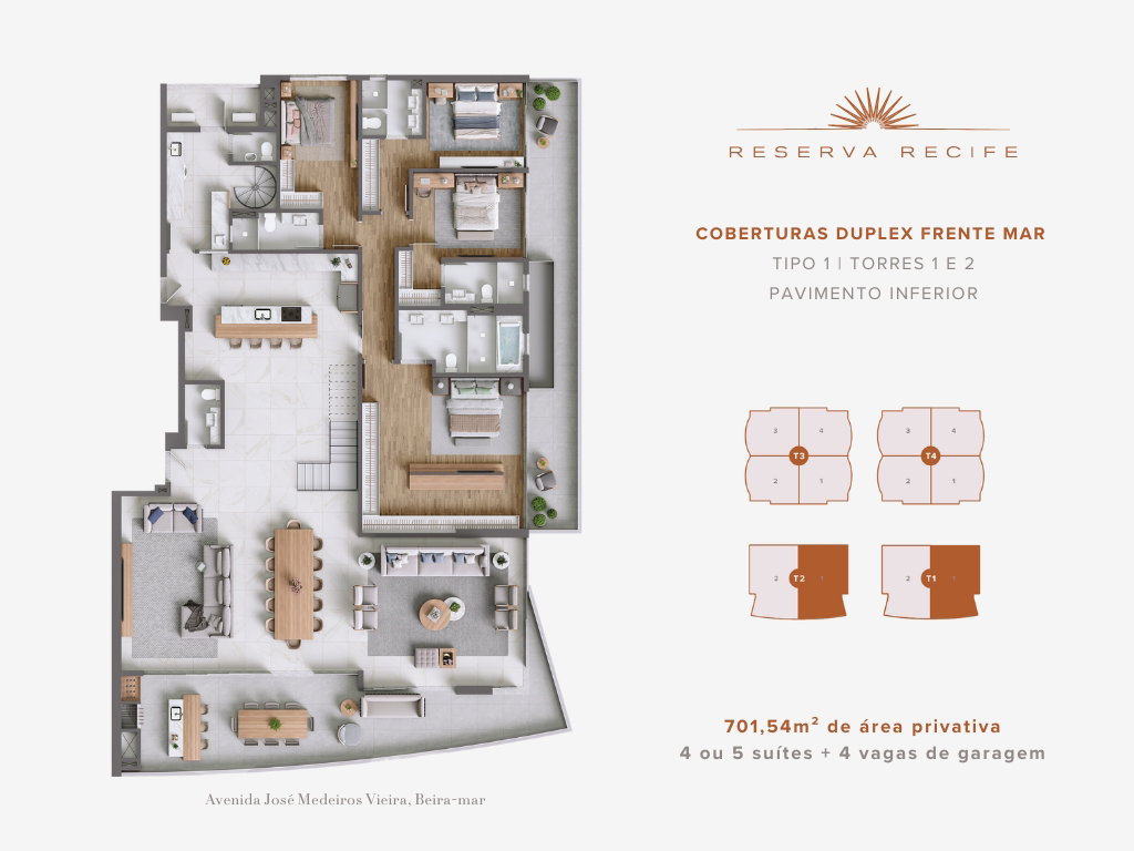 Planta 13 de Reserva Recife