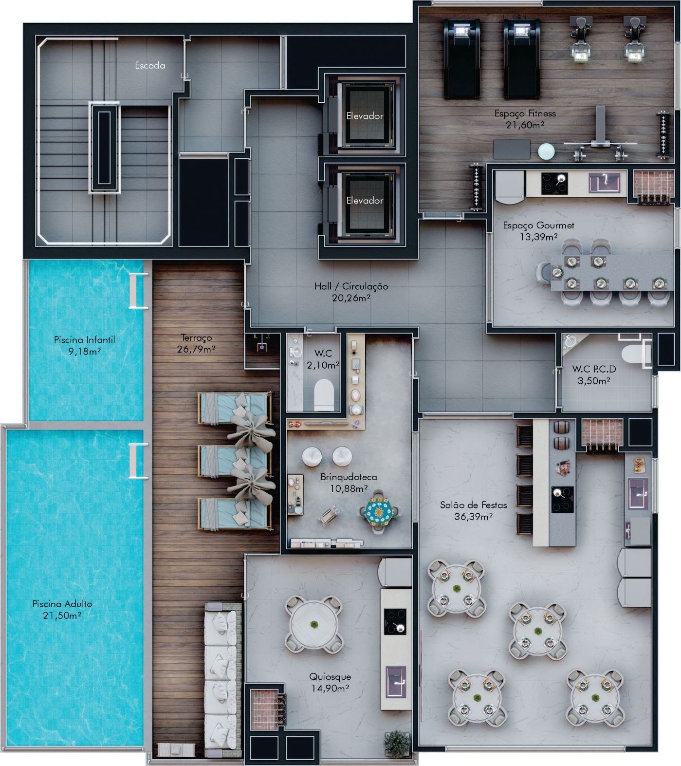Planta 1 de Andover Residence
