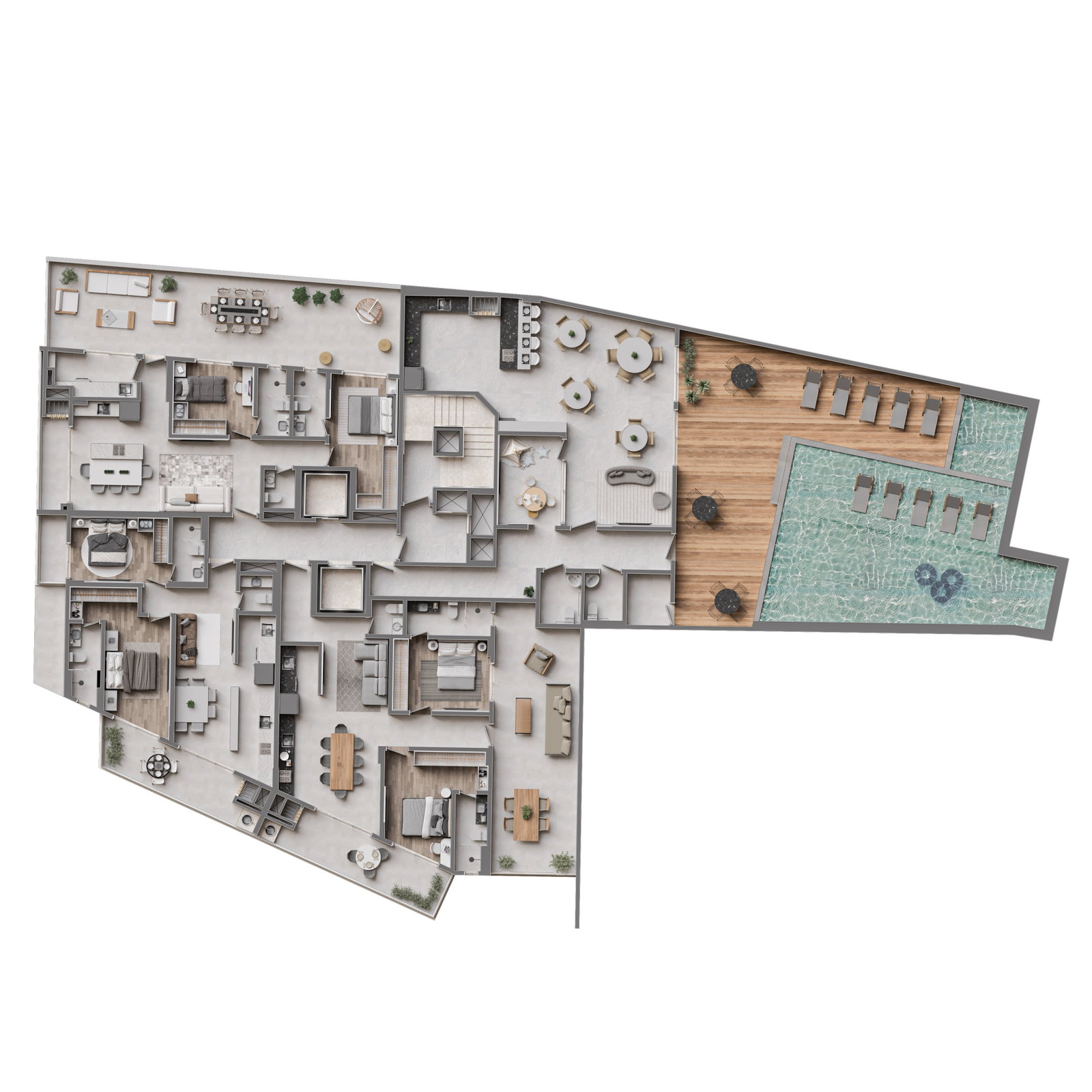 Planta 2 de Atrium Fazenda