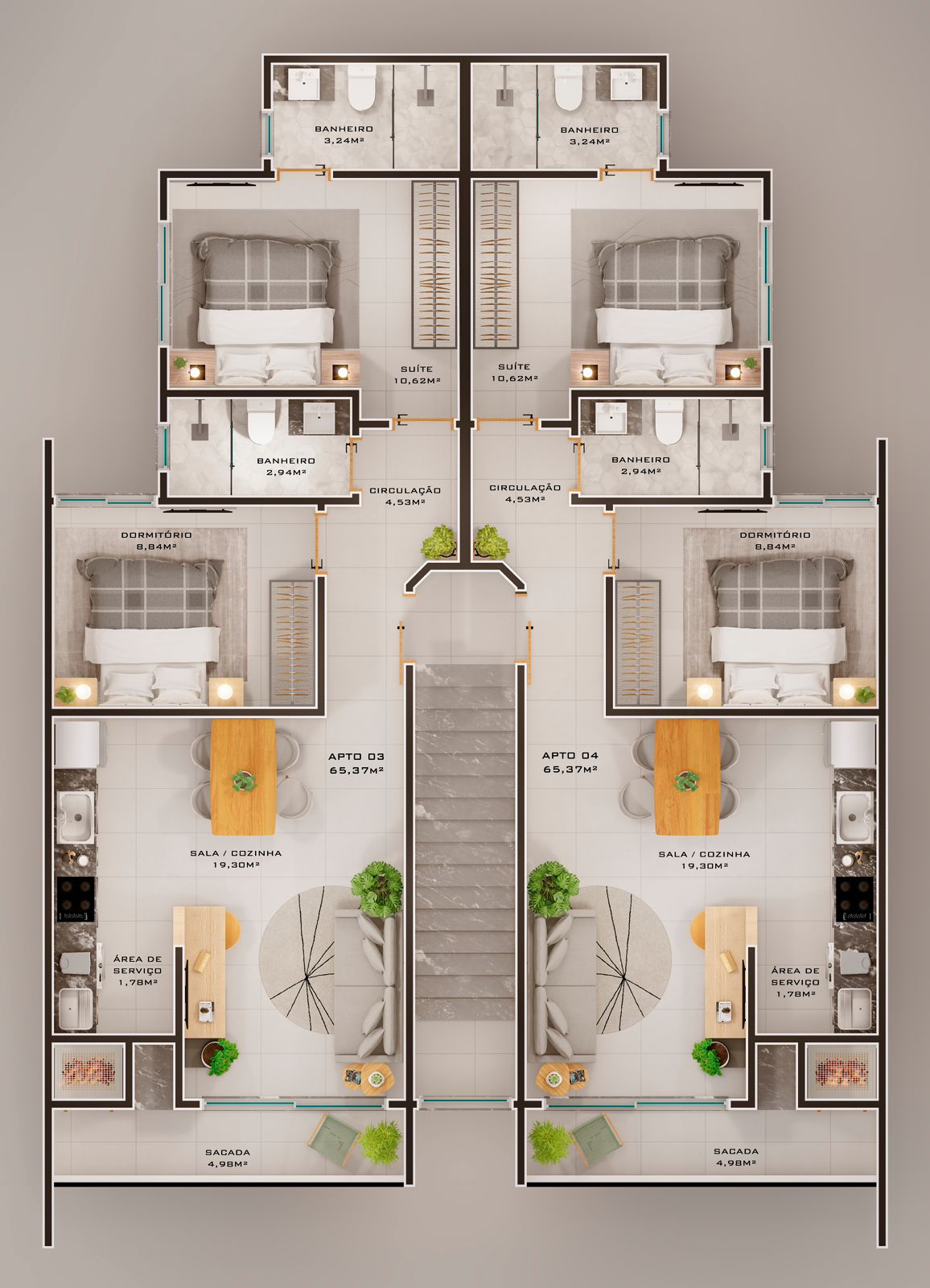 Planta 1 de Residencial LG