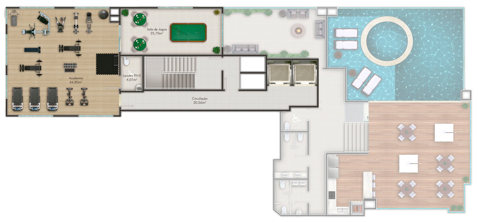 Planta 1 de Charming Residence