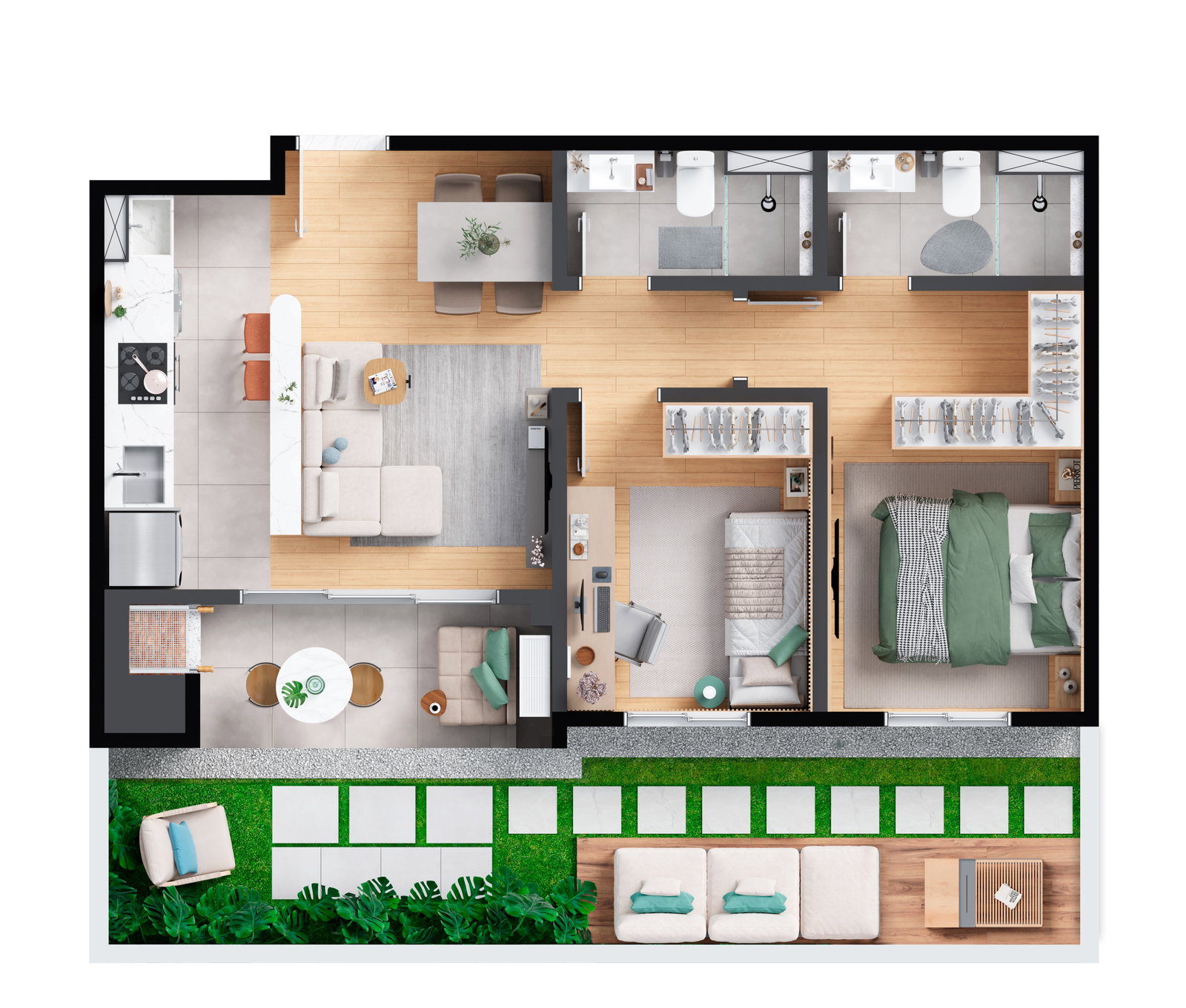 Planta 6 de Barra Home Resort