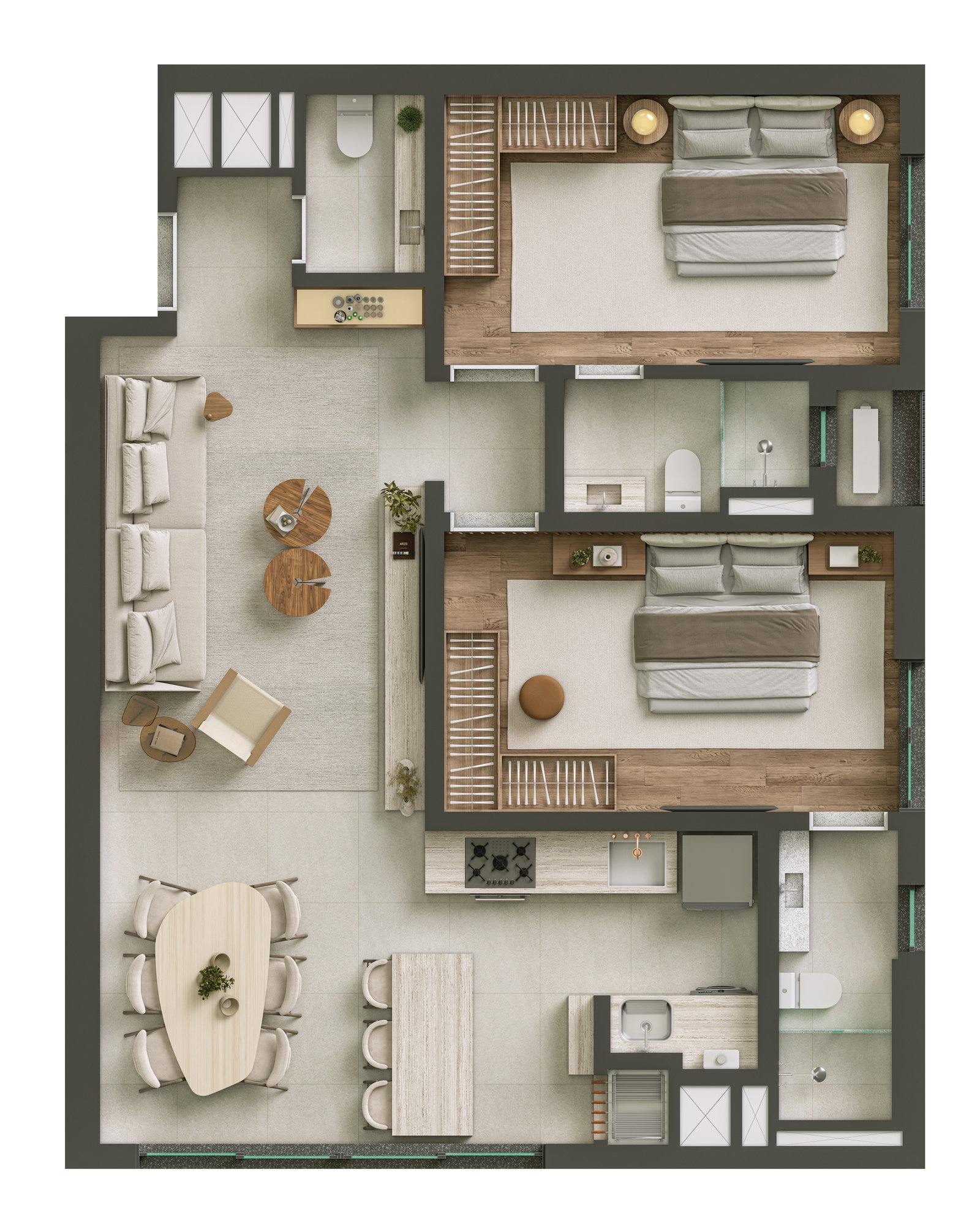Planta 6 de Essenza
