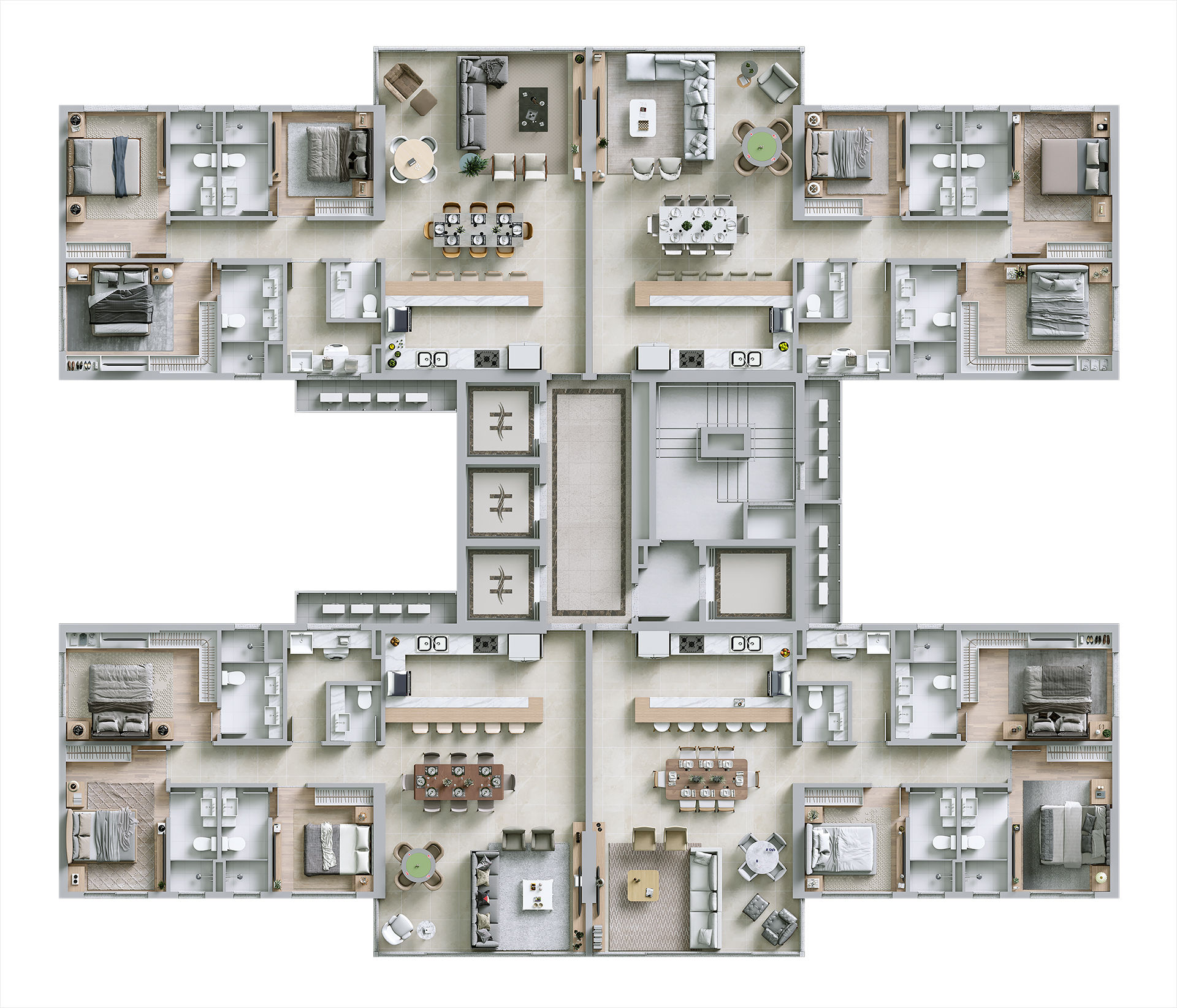 Planta 9 de Horizon Residence