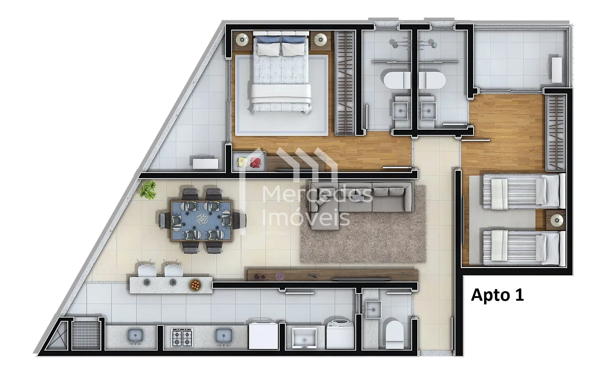 Foto 37 de Apartamento com 2 suítes à venda, 79.45 m² - Fazenda - Itajaí/SC