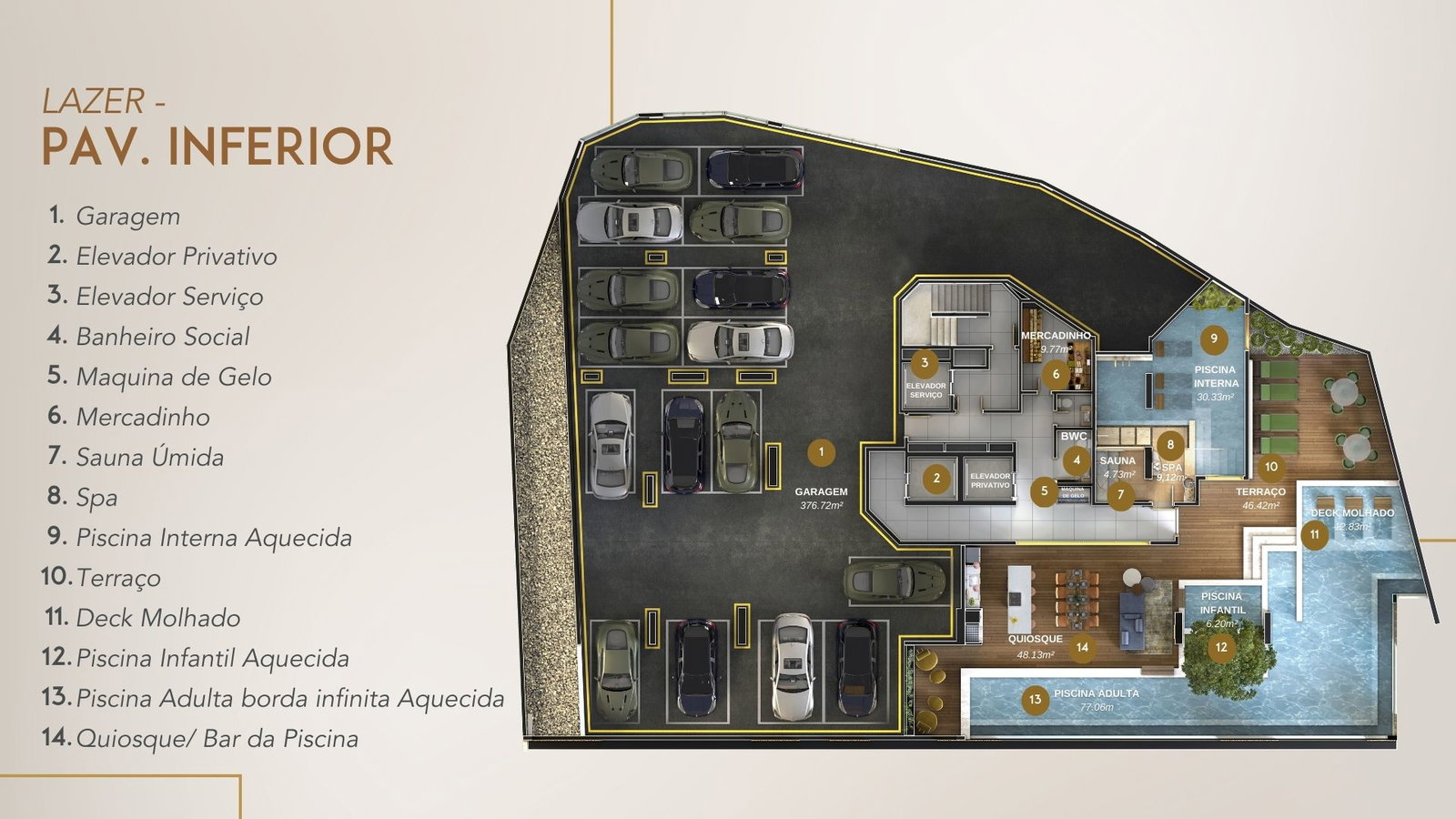 Planta 3 de D6 Ocean View