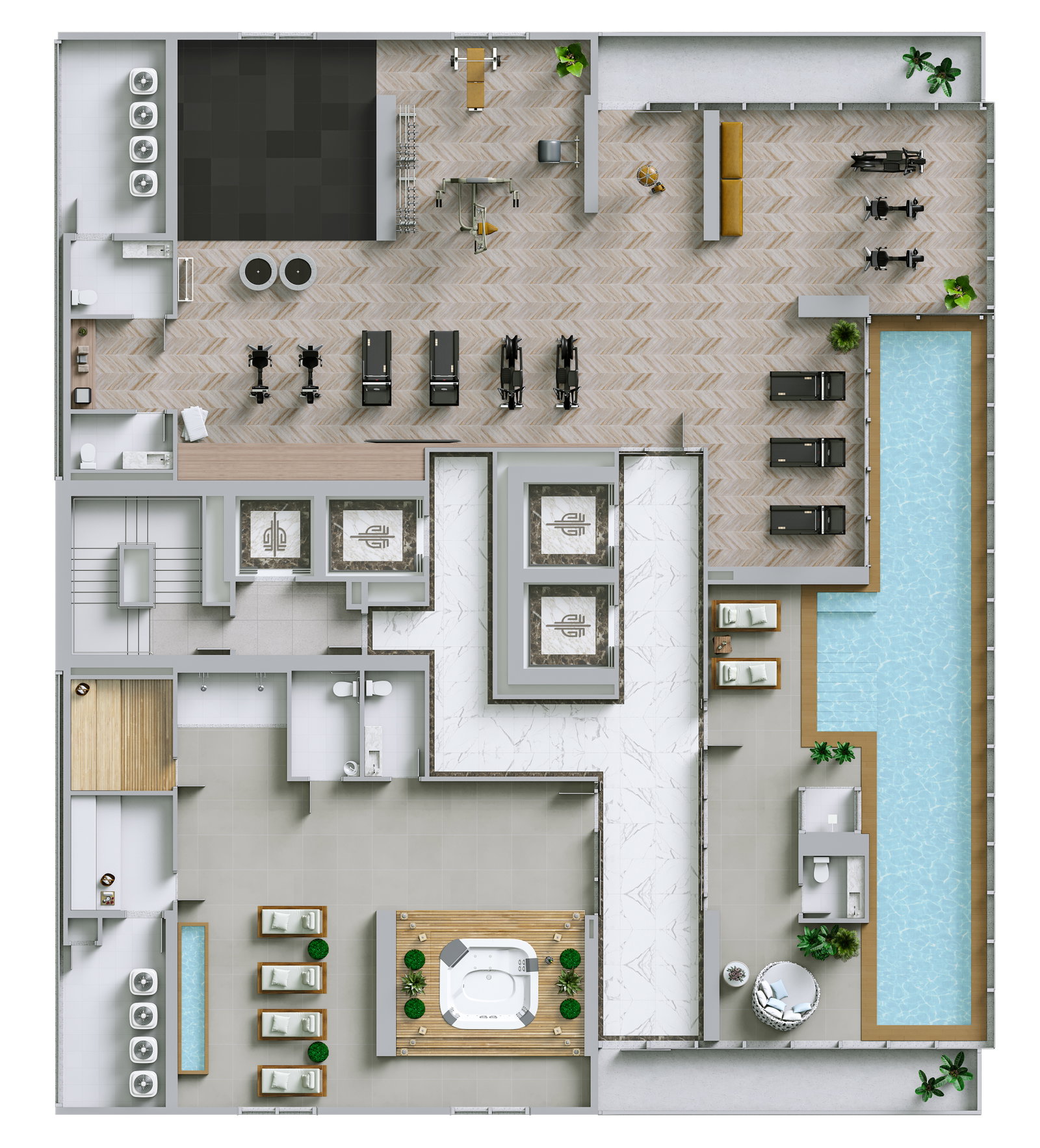 Planta 5 de Boreal Tower