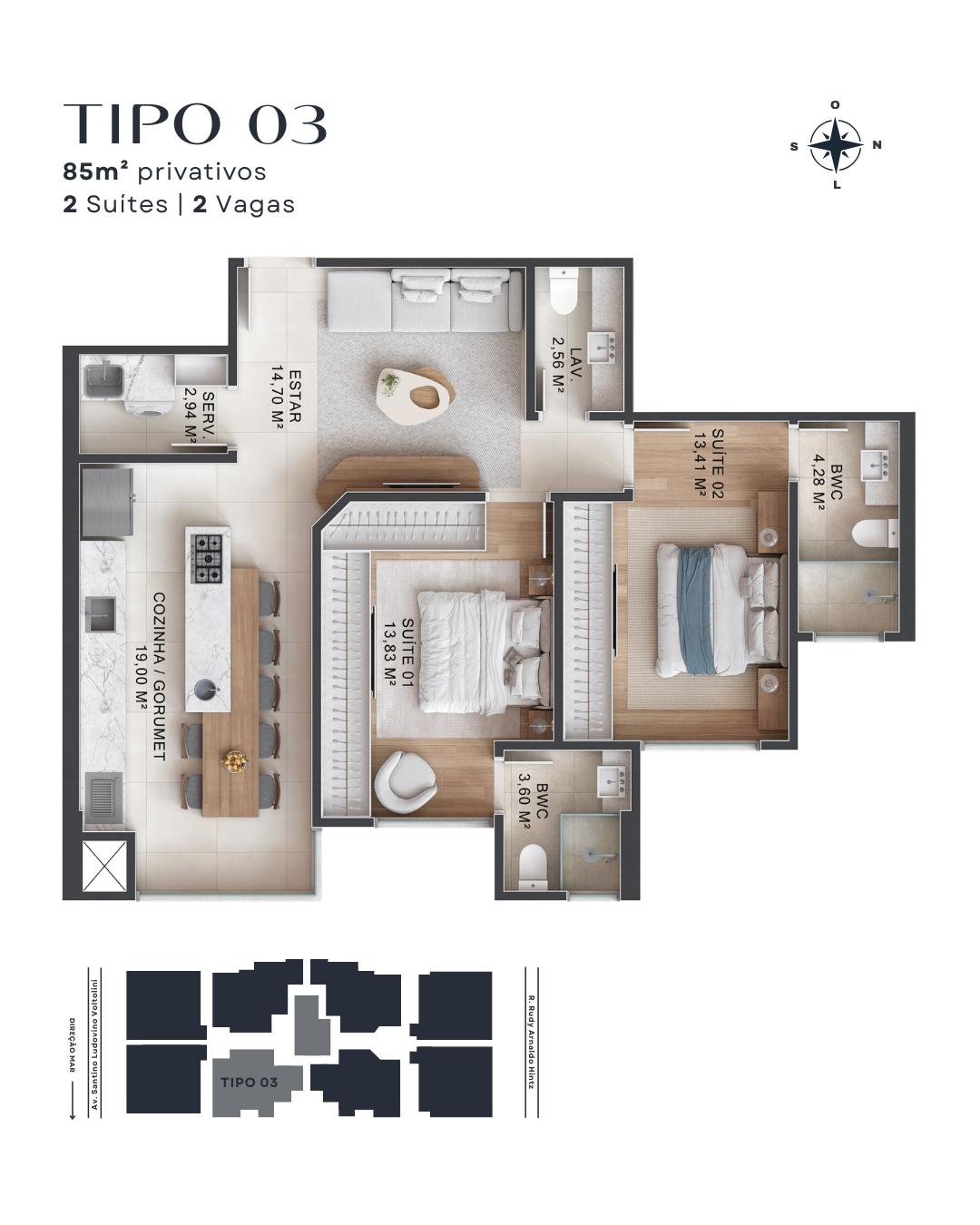 Planta 3 de Park Lane