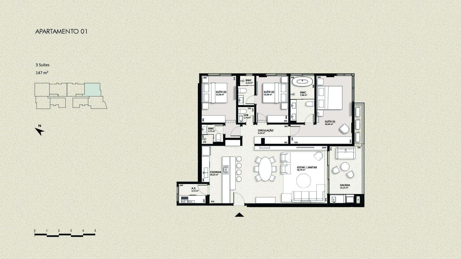 Planta 8 de Canvas Residence