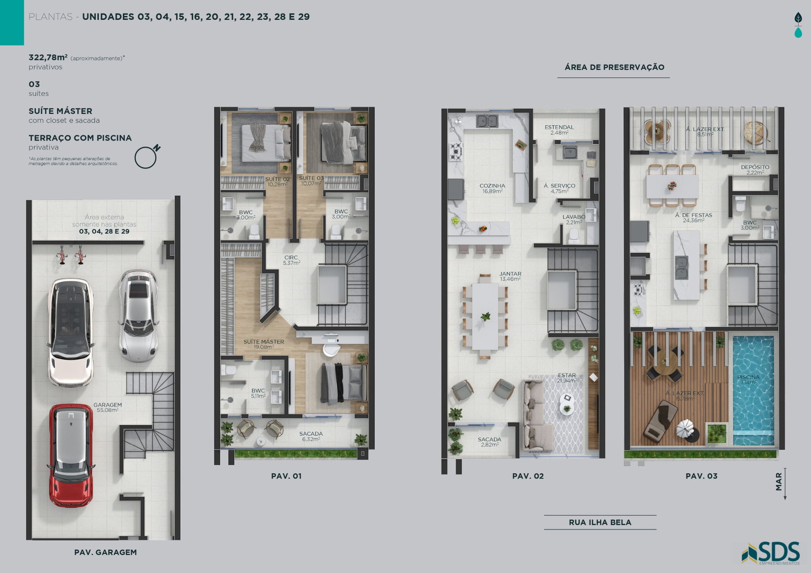 Planta 4 de Maríssima - 4 Ilhas