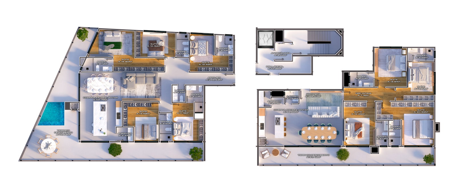 Planta 3 de Miraj