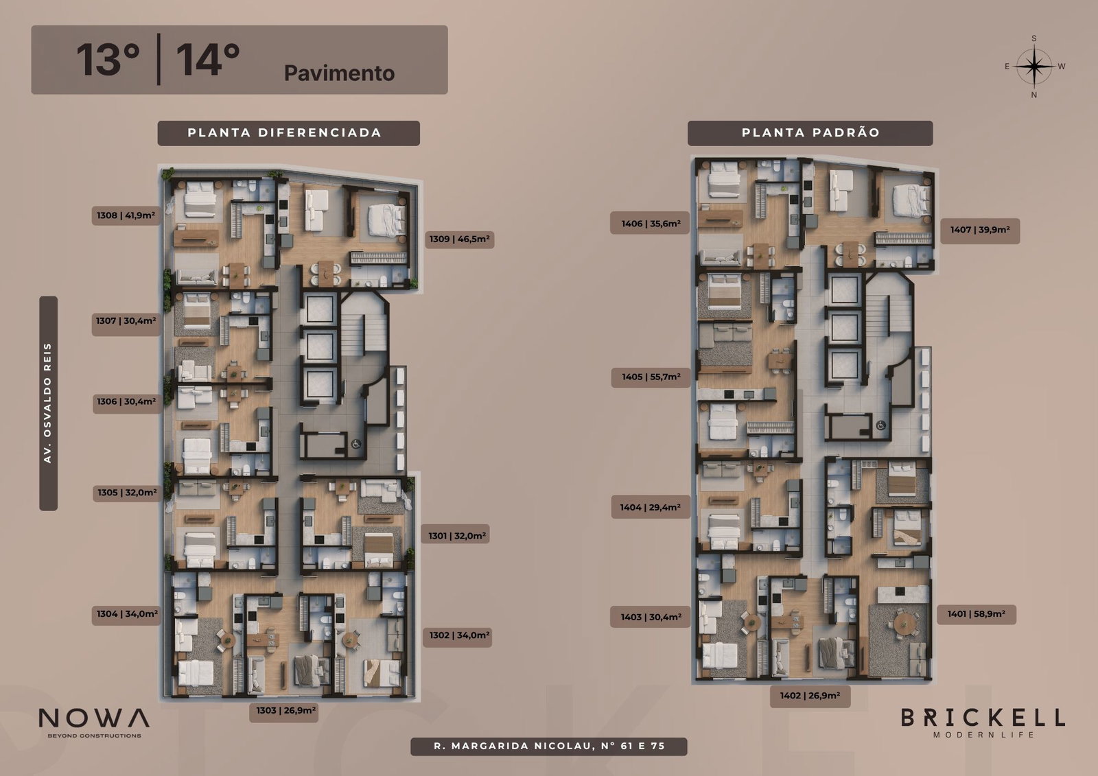 Planta 4 de Brickell
