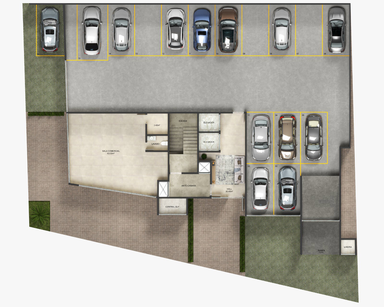 Planta 7 de Safira Residence