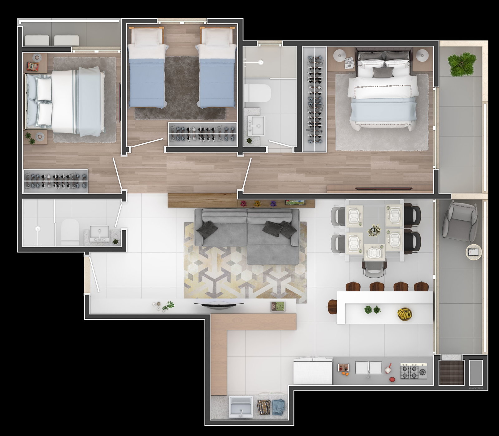 Planta 1 de Sun Coast