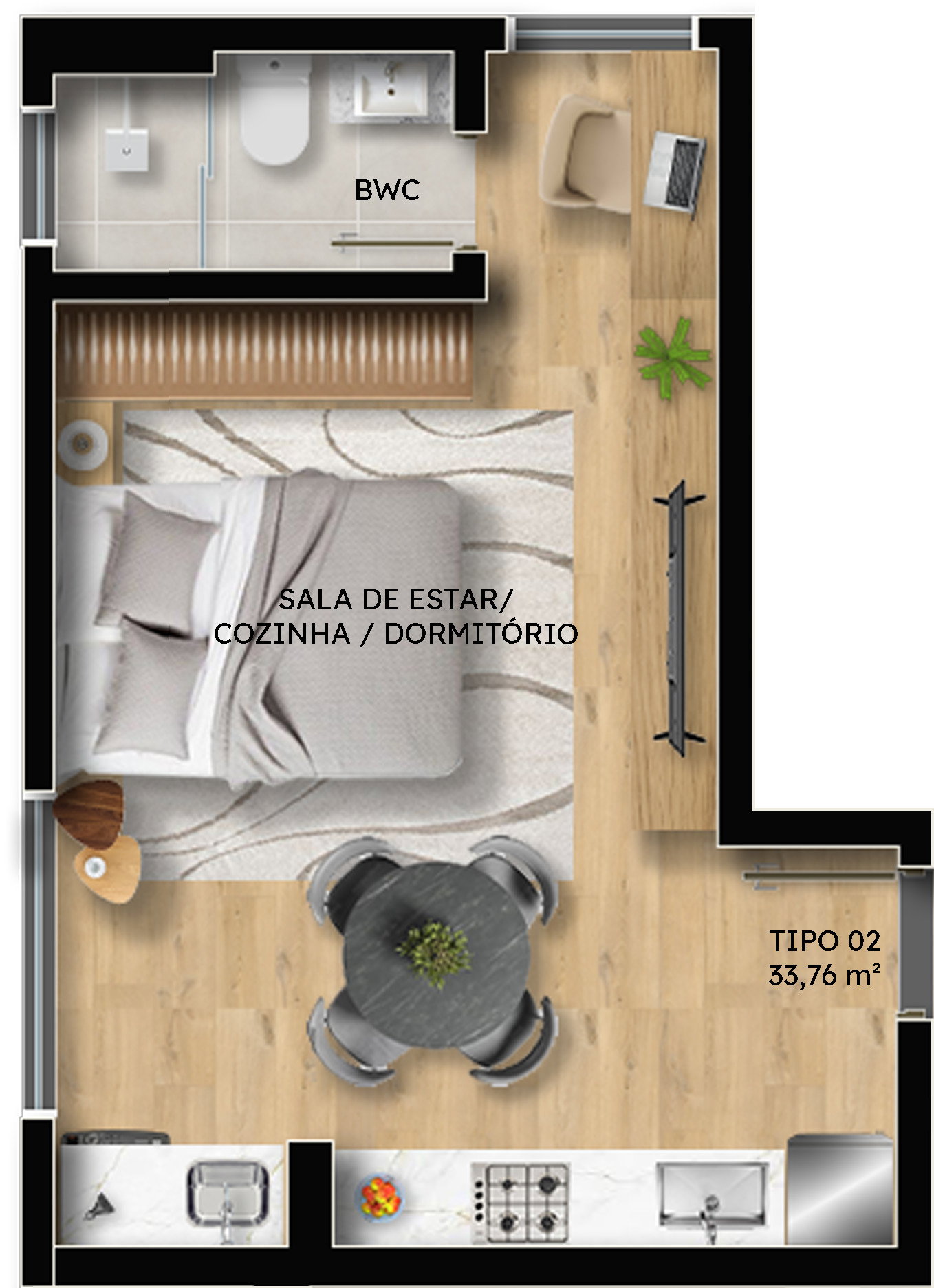 Planta 4 de Unique Smart Home