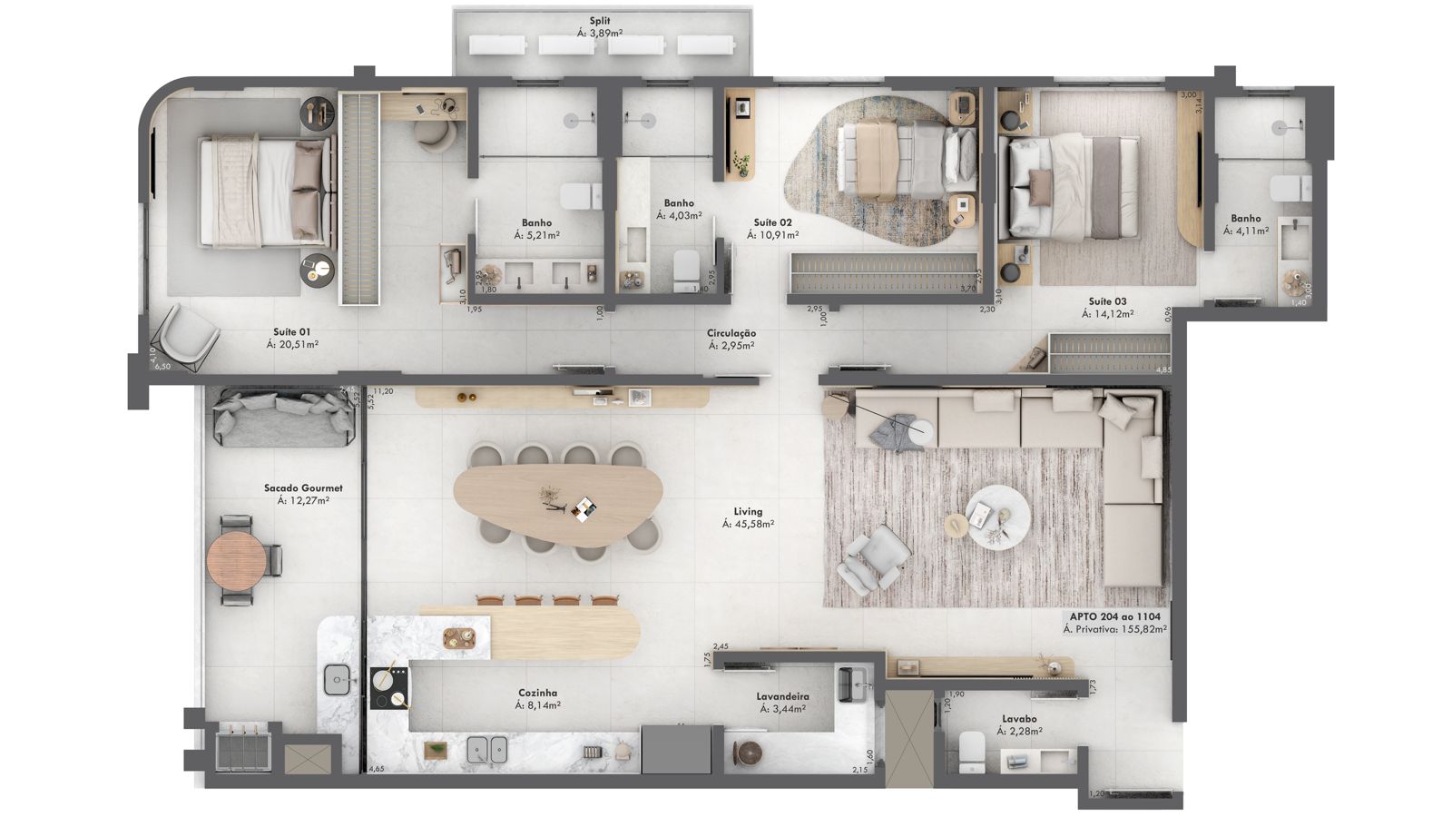 Planta 7 de Aura Residence
