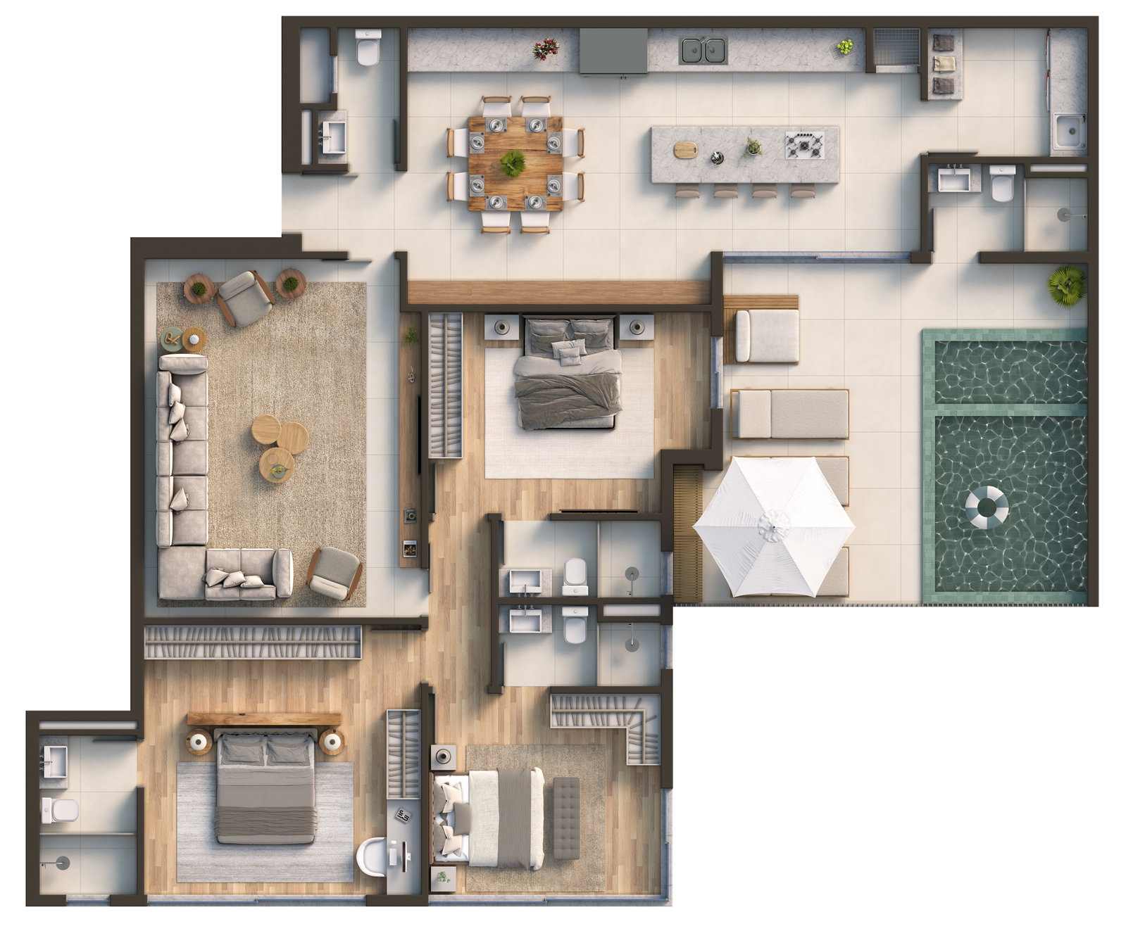 Planta 7 de Distintto