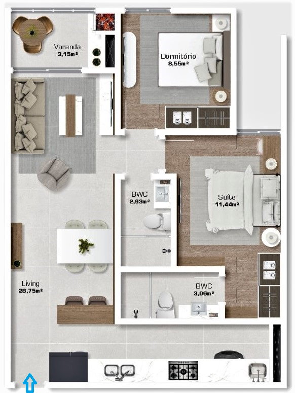 Planta 3 de Open Nações