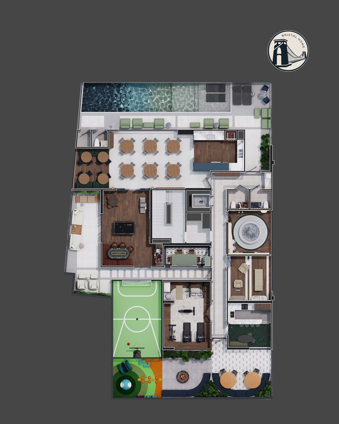 Planta 5 de Bristol Home