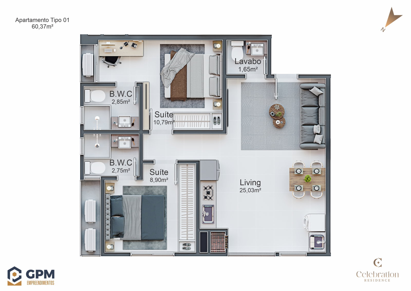 Planta 6 de Celebration Residence
