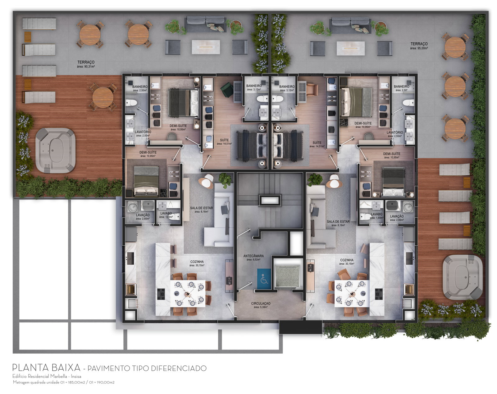 Planta 4 de Marbella Concept Residence