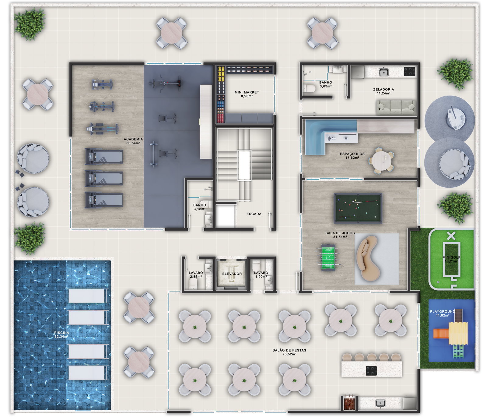 Planta 3 de Doral Apartaments