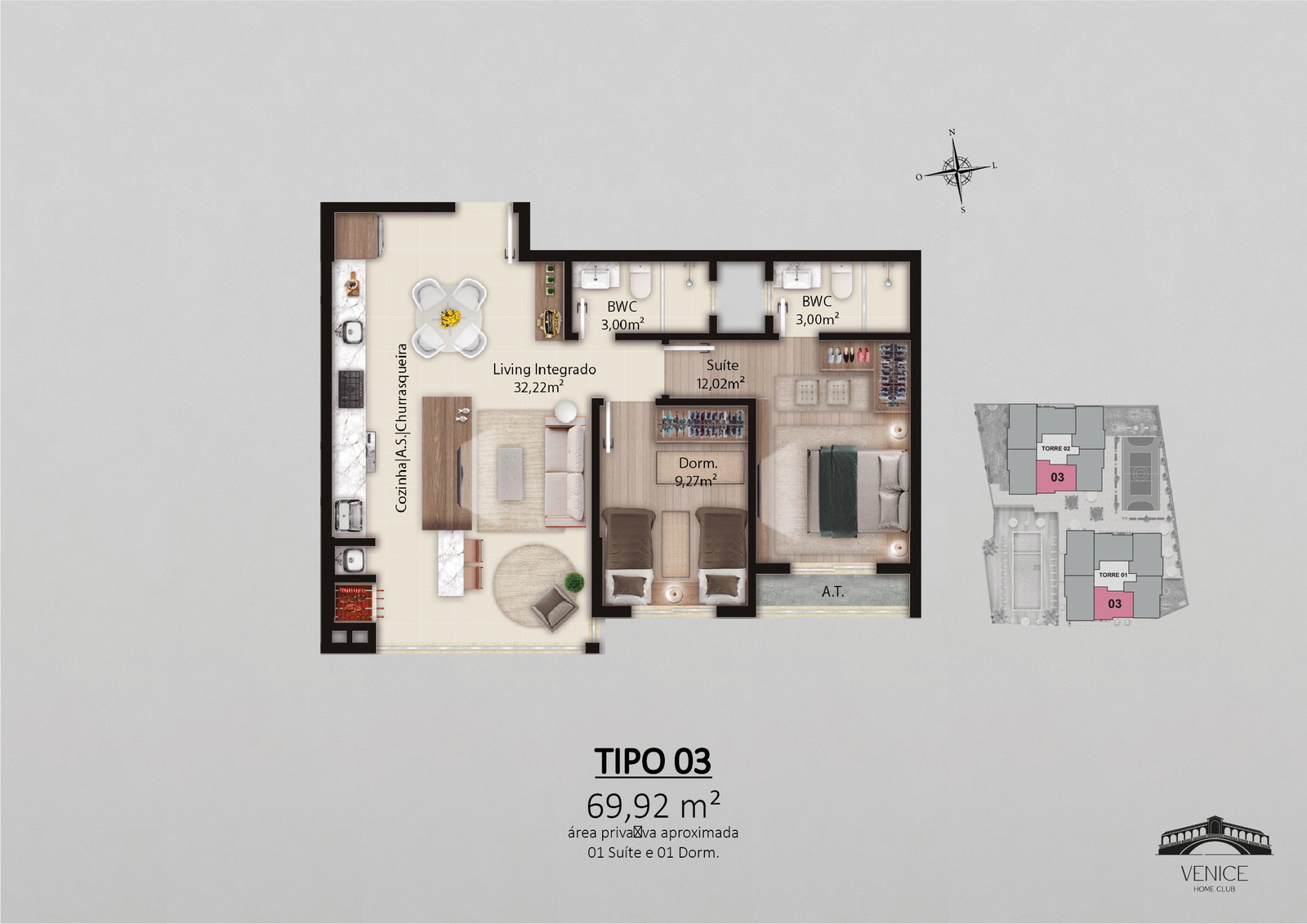 Planta 6 de Venice Home Beach