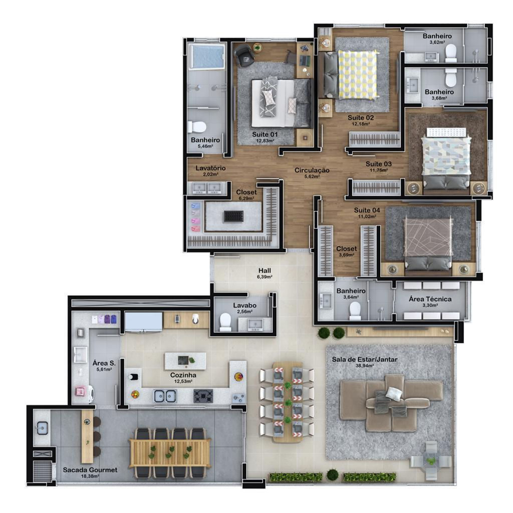 Planta 2 de Canvas