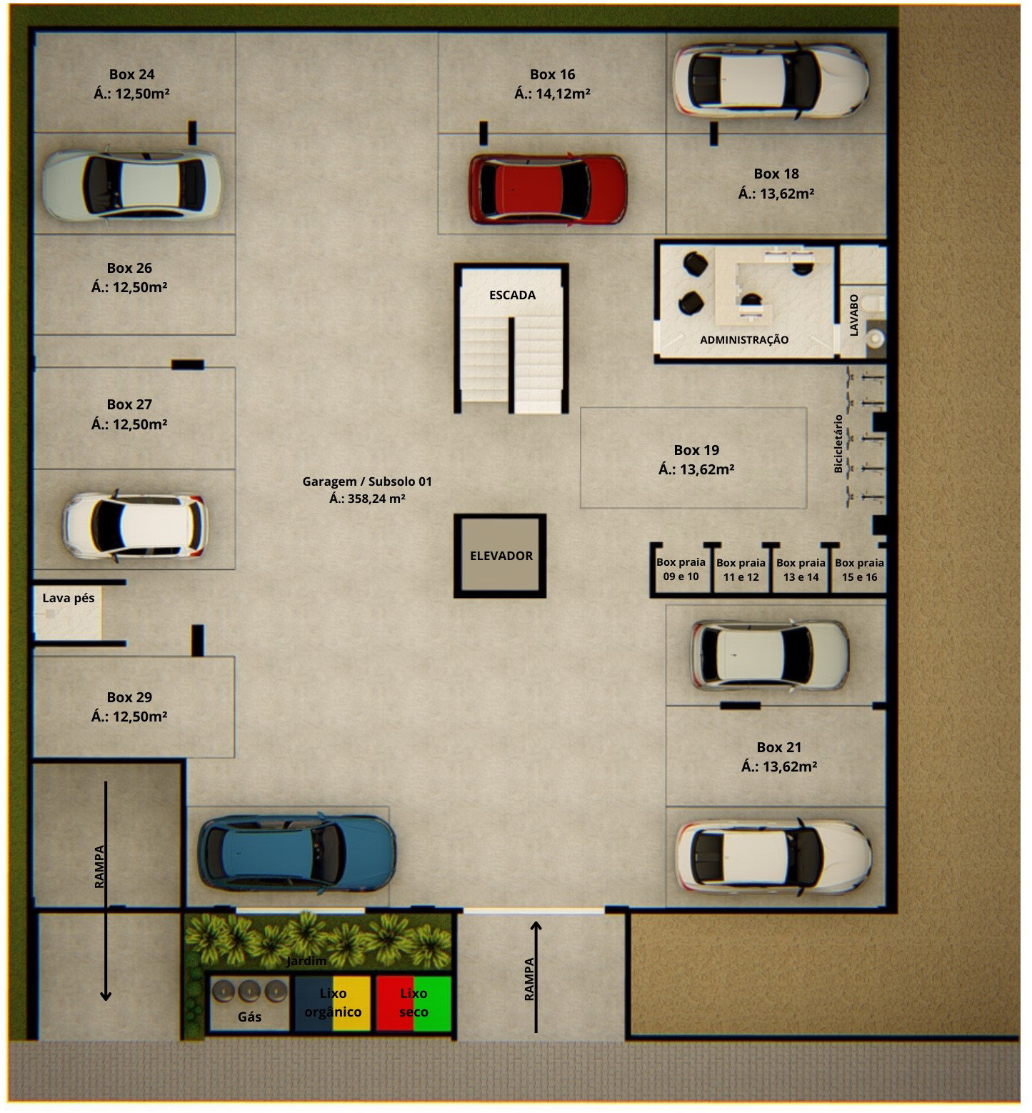 Planta 4 de Milano Residence