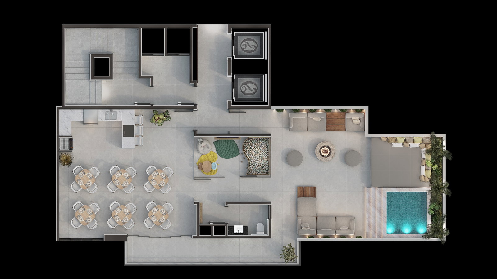 Planta 2 de Opus Residence