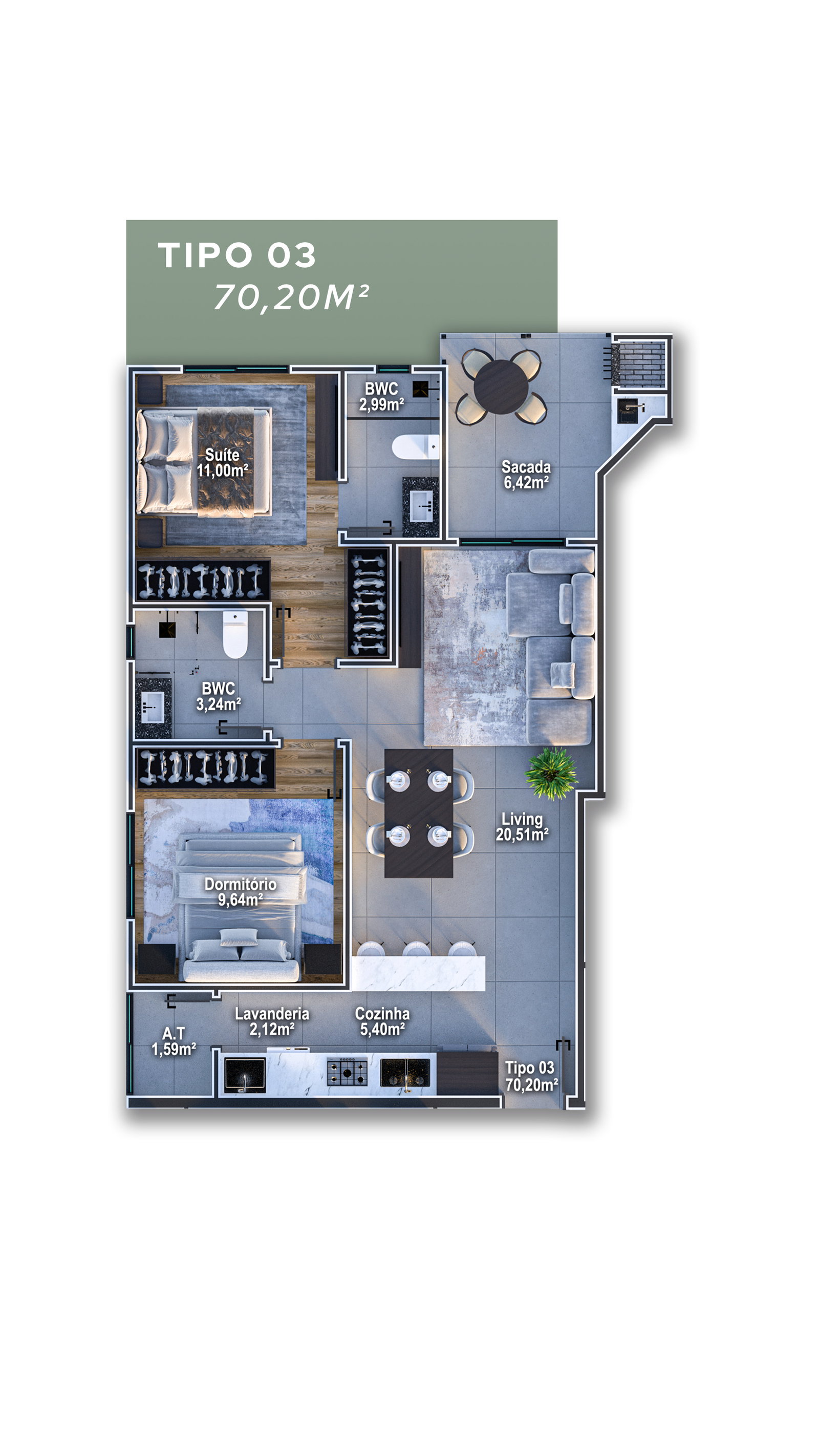 Planta 6 de Urban Life Home