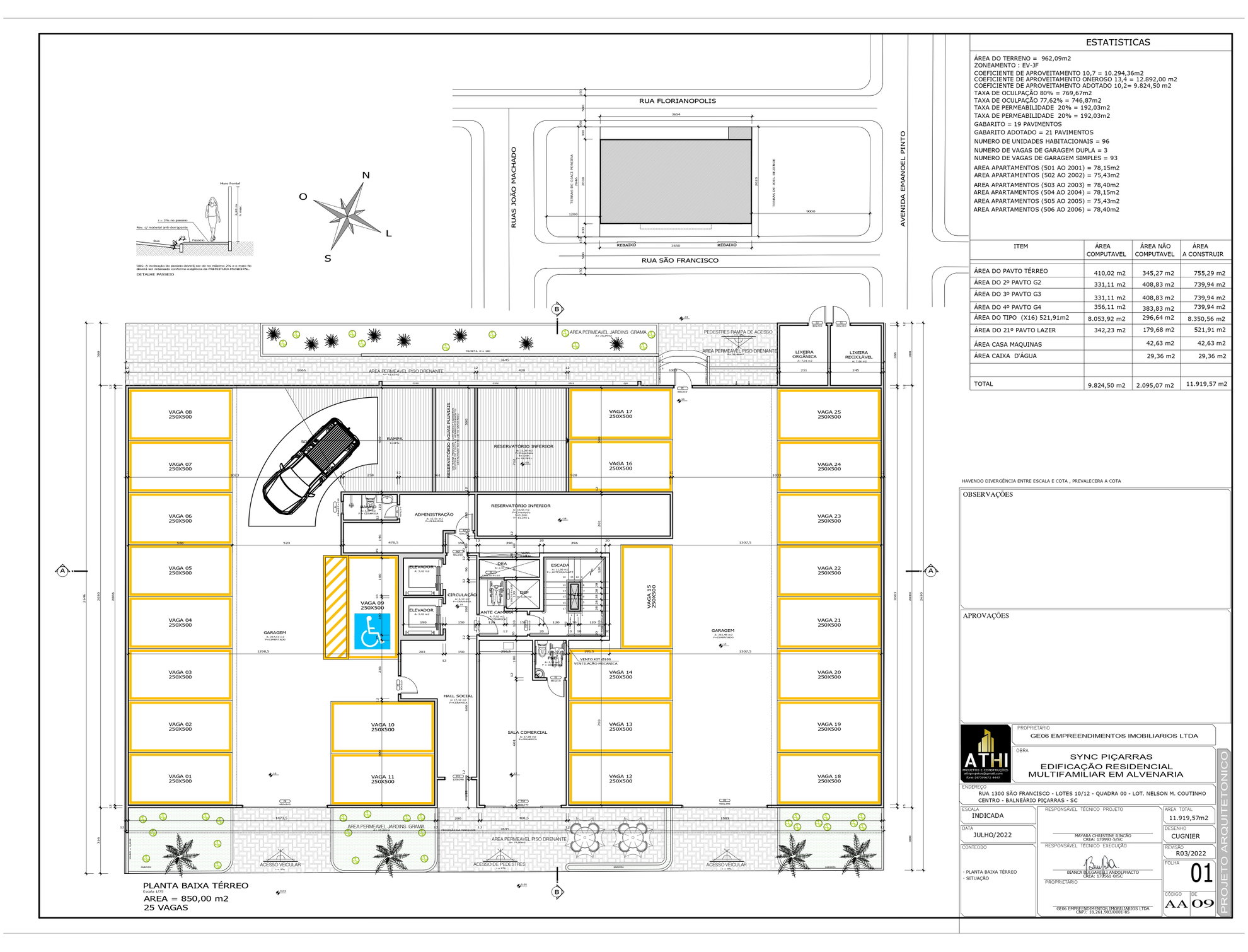 Planta 1 de Sync Piçarras