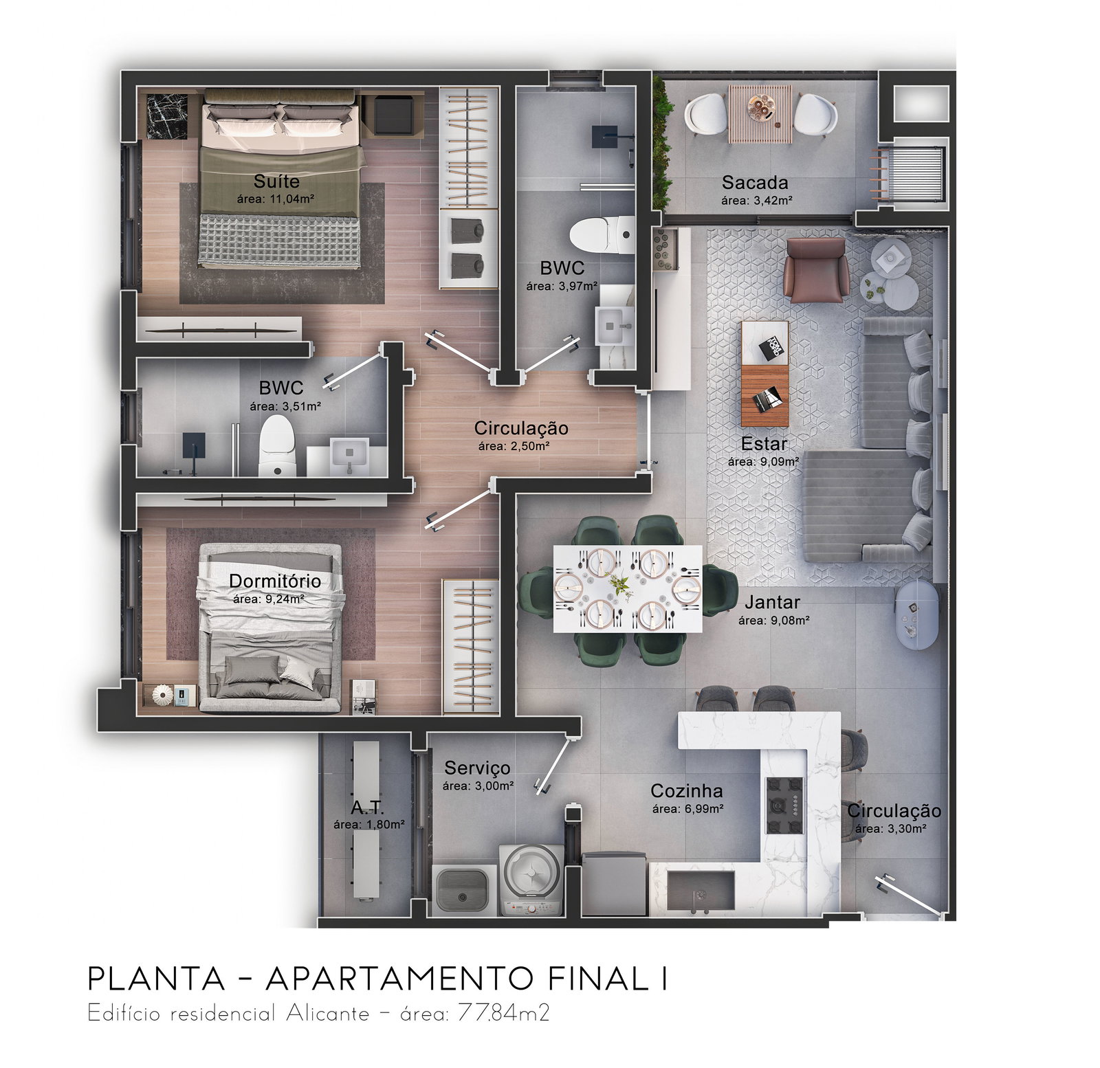 Planta 7 de Residencial Alicante