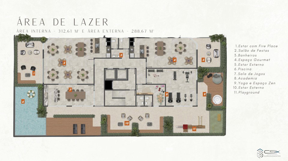 Planta 3 de Vitalité Residence