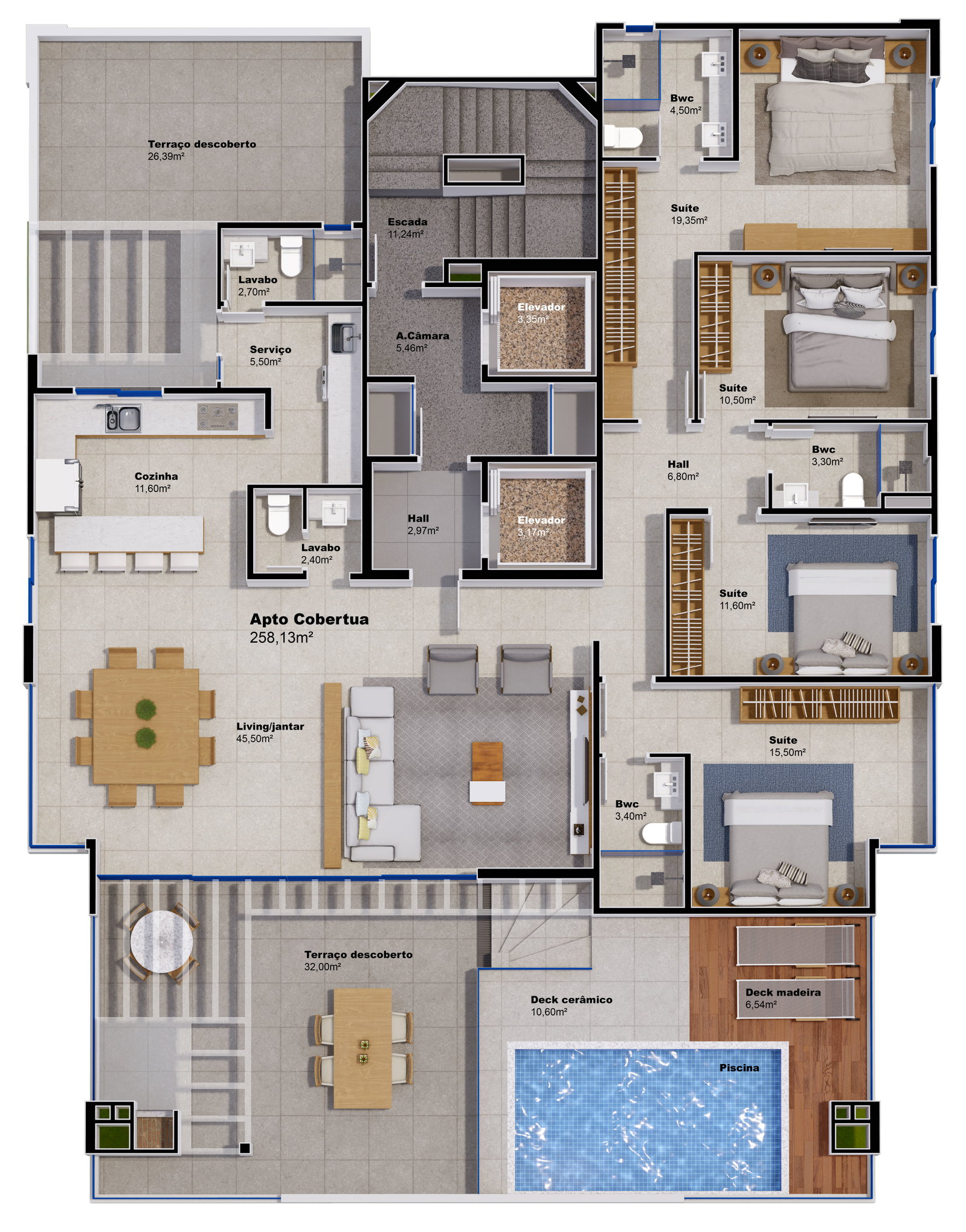Planta 3 de Allegra