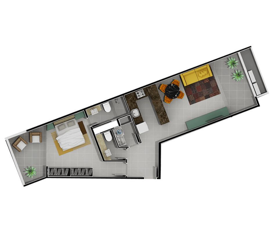 Planta 1 de Skyline Blue