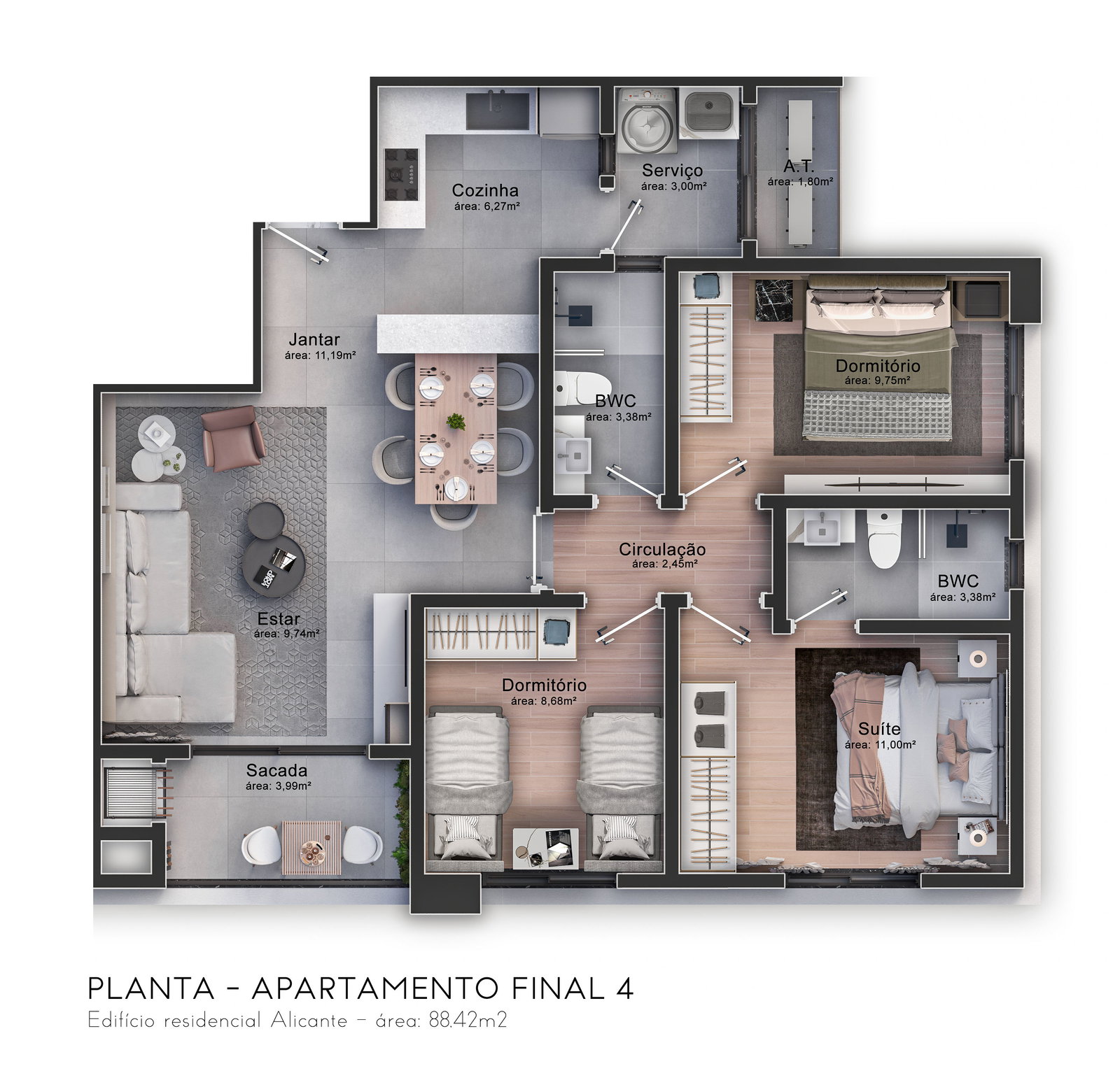 Planta 10 de Residencial Alicante
