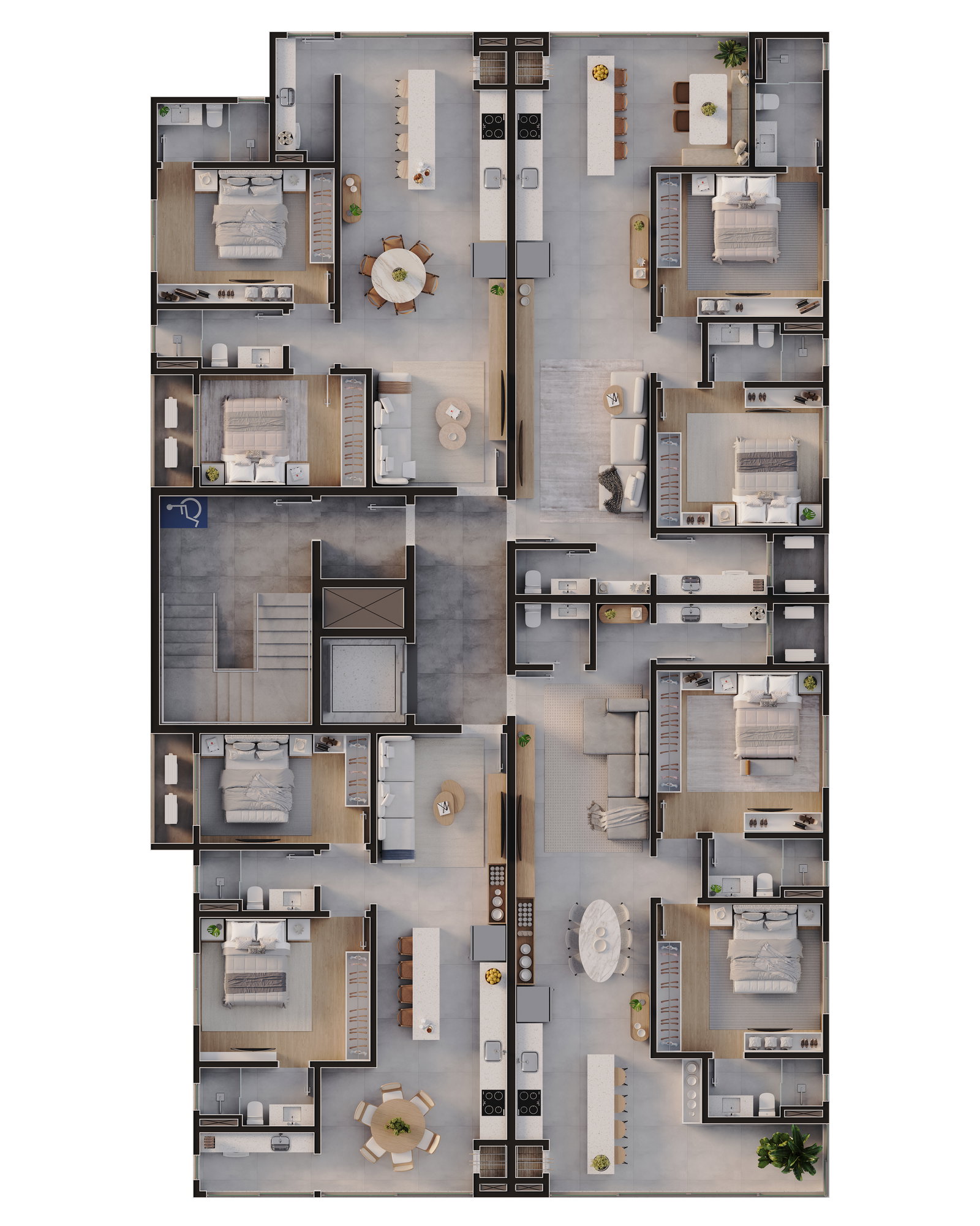 Planta 3 de Riade Residencial