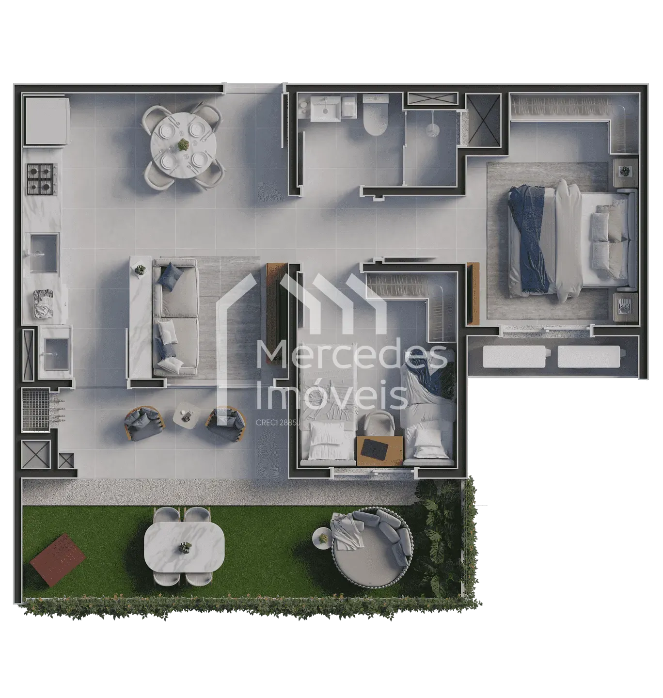 Foto 76 de Apartamento 2 dorms à venda · Cordeiros, Itajaí · URBAN CLUB