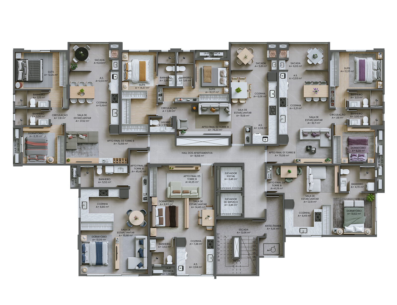 Planta 6 de Paesaggio