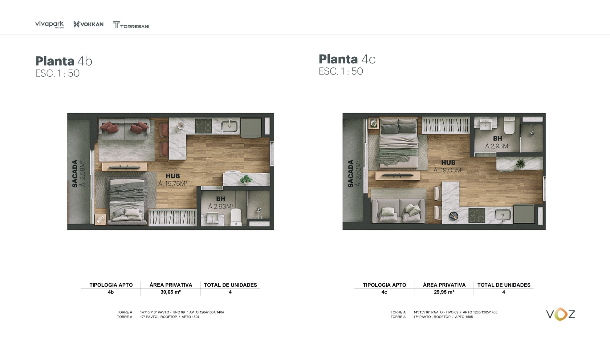 Planta 4b do Edifício Voz