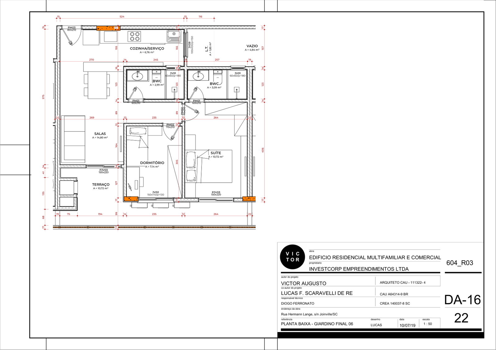 Planta 45 de Costa Club